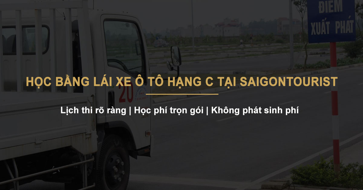 Học Bằng Lái Xe Ô Tô Hạng C Cấp Tốc, Uy Tín Tại TpHCM