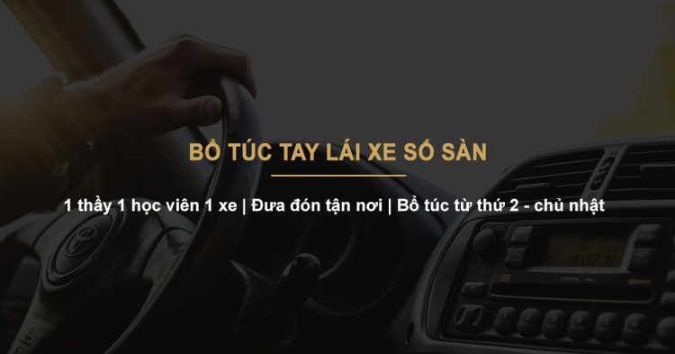 ảnh đại diện bổ túc tay lái xe số sàn