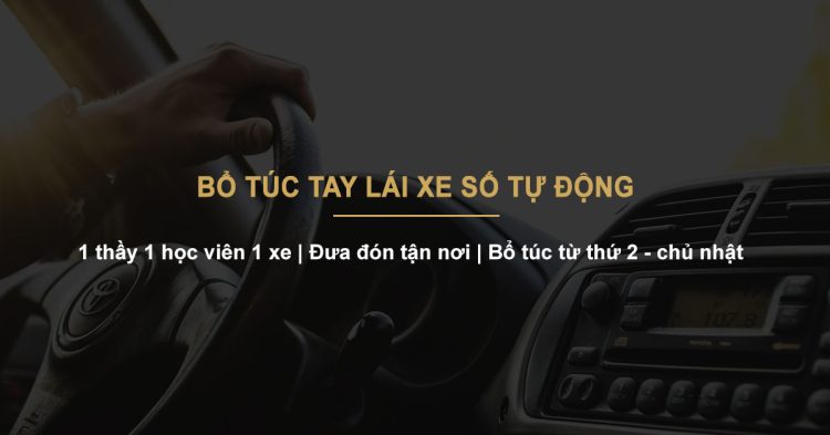 ảnh đại diện bổ túc tay lái xe số tự động