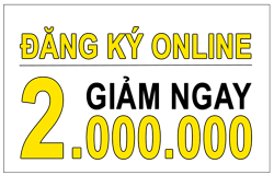 đăng ký online giảm 2 triệu