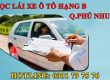 học lái xe ô tô hạng b tại phú nhuận
