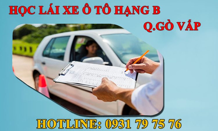 học lái xe ô tô hạng b tại gò vấp