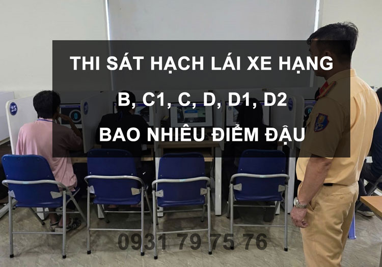 thi sát hạch lái xe bao nhiêu điểm đậu thi sát hạch lái xe bao nhiêu điểm đậu